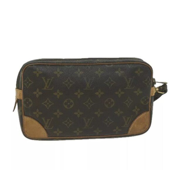 LOUIS VUITTON Monogram Marly Dragonne GM Clutch Bag - Picture 6 of 7